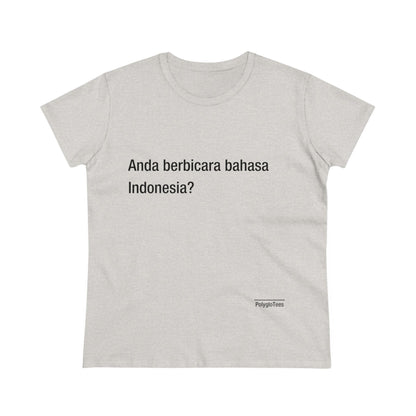 Do you speak Indonesian?