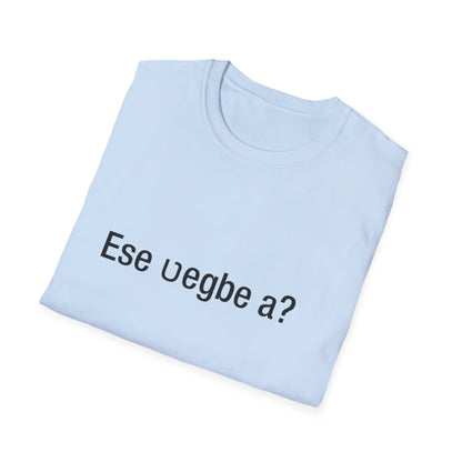 Ese ʋegbe a? (Ewe)