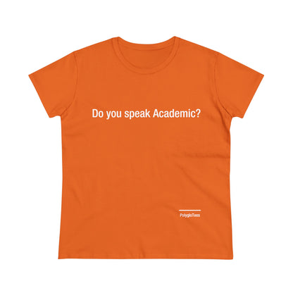 Do You Speak Academic?