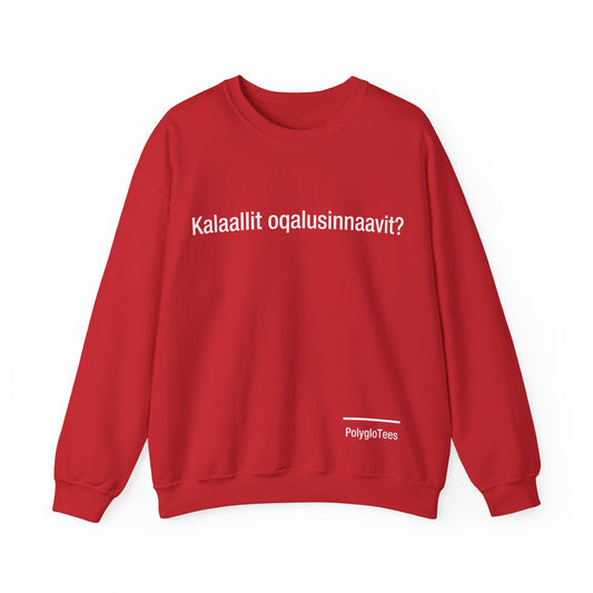 Kalaallit oqalusinnaavit? (Greenlandic)