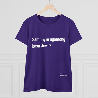 Do you speak Javanese?