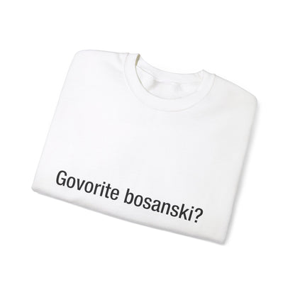 Govorite bosanski? (Bosnian)