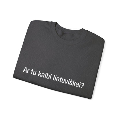 Ar tu kalbi lietuviškai? (Lithuanian)