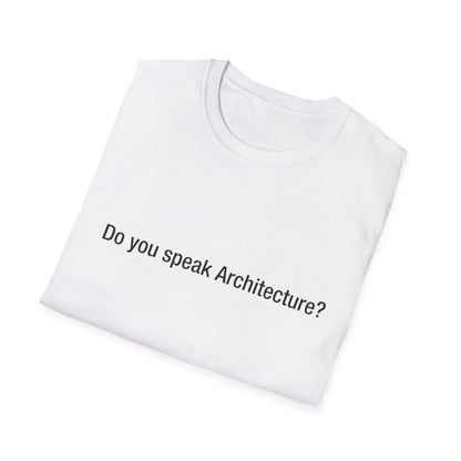 Do you speak Architecture?