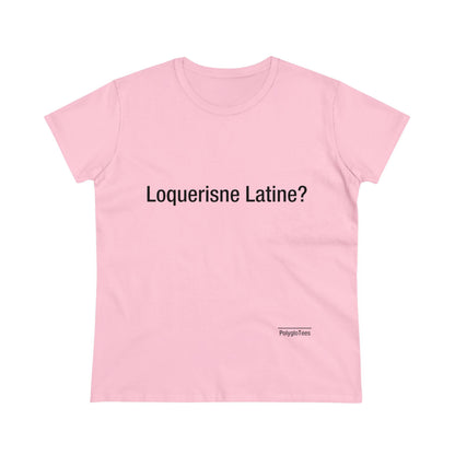 Loquerisne Latine? (Latin)