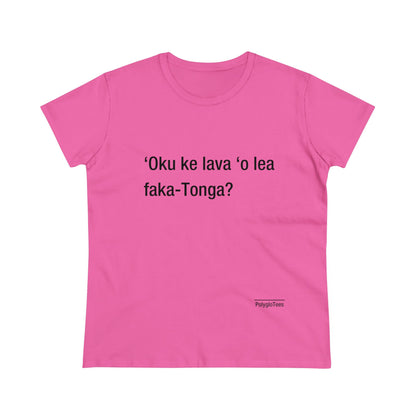 ‘Oku ke lava ‘o lea faka-Tonga? (Tonga)