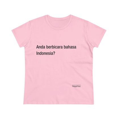 Do you speak Indonesian?