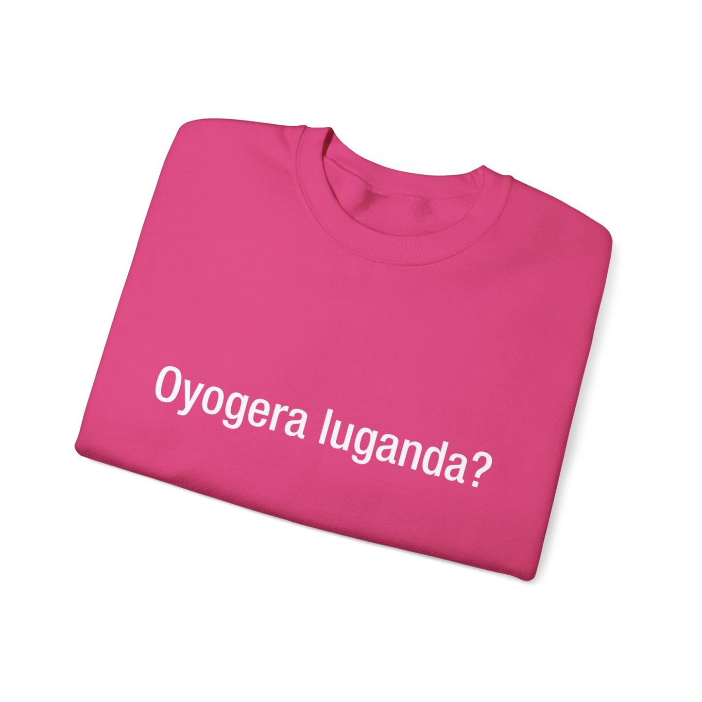 Oyogera luganda? (Luganda)