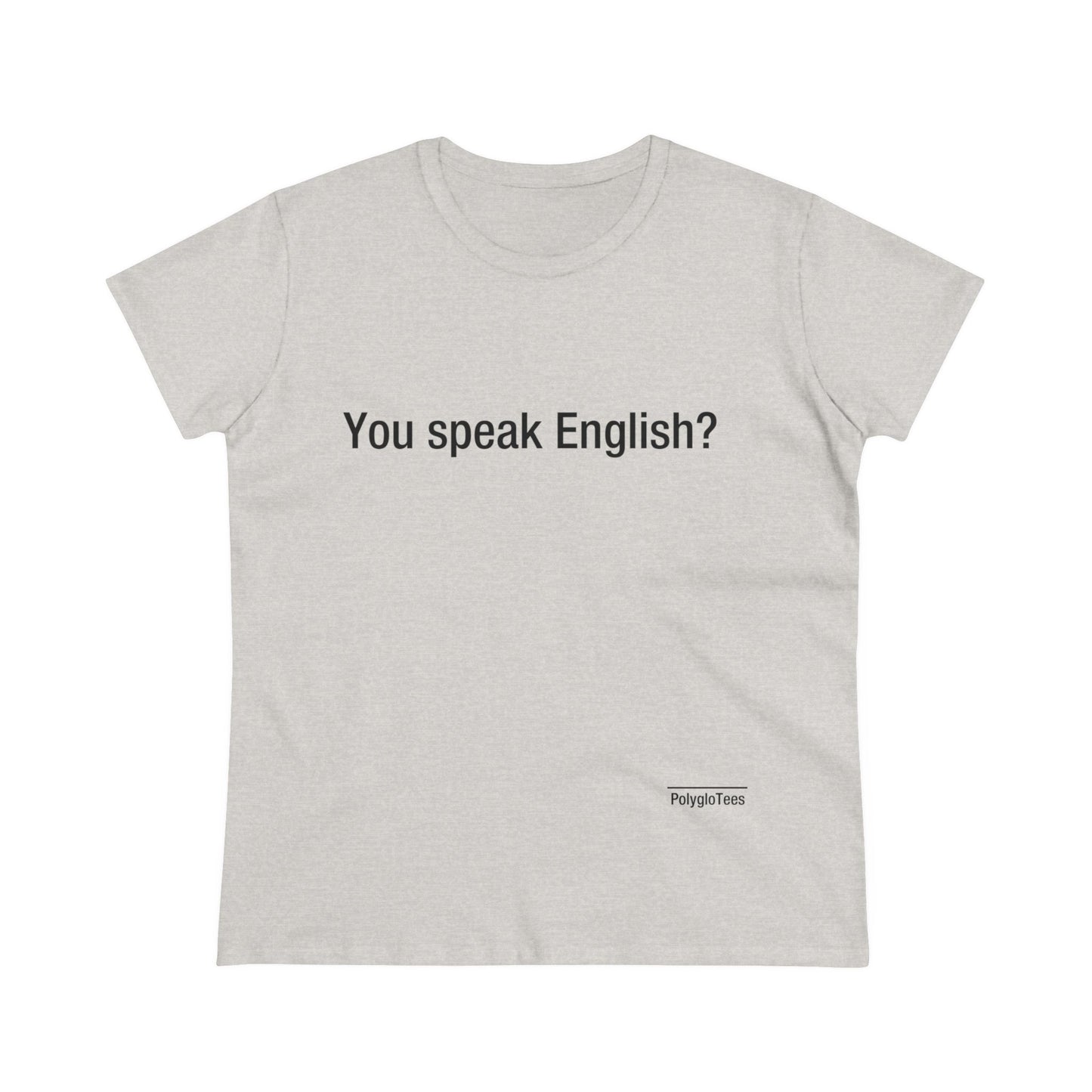 You speak English?