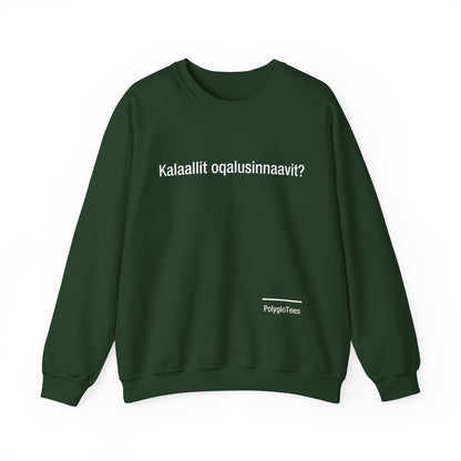 Kalaallit oqalusinnaavit? (Greenlandic)