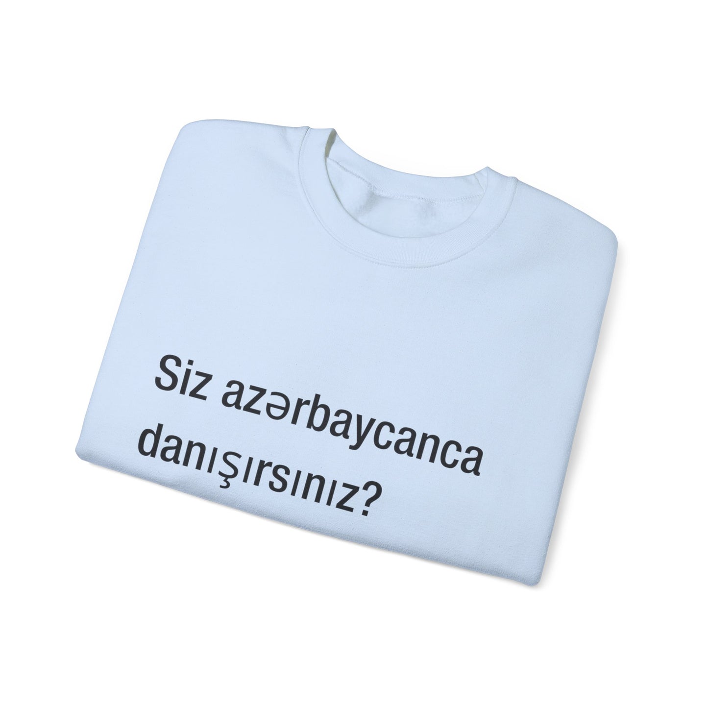 Siz azərbaycanca danışırsınız? (Azerbaijani)