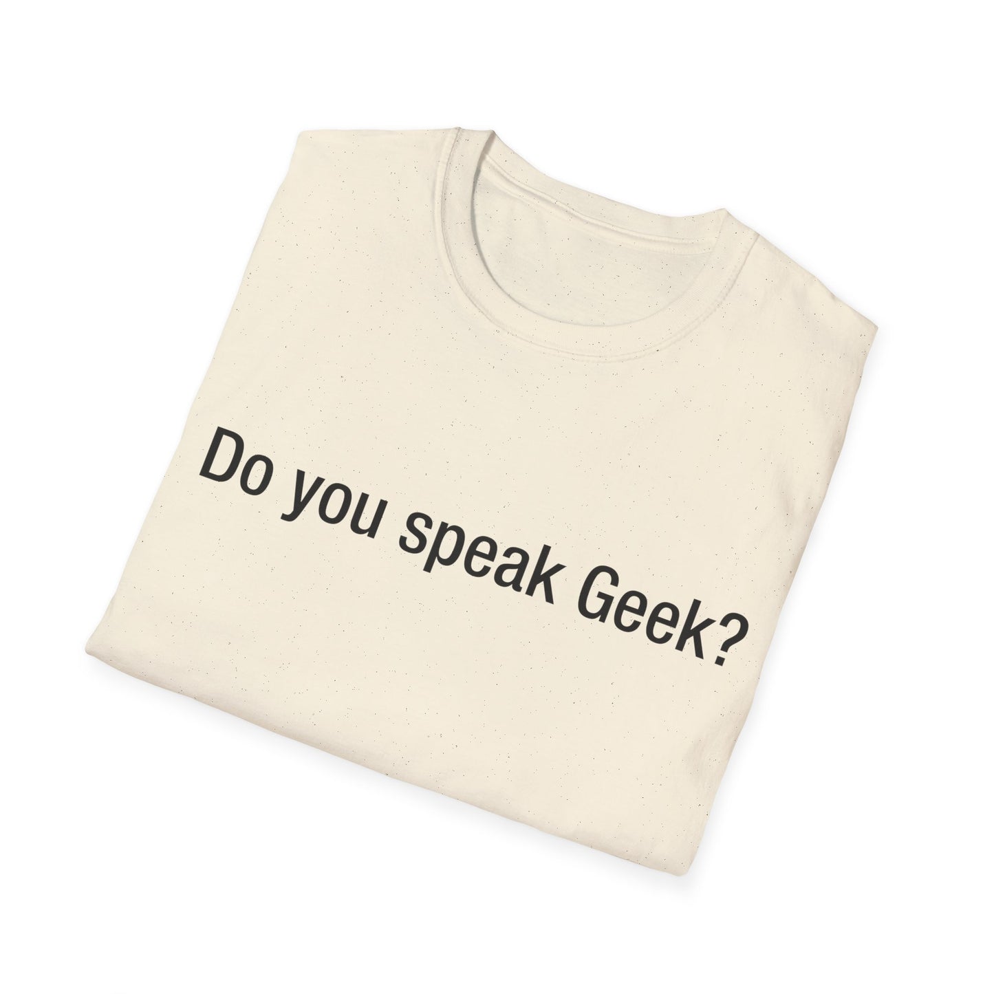 Do you speak Geek?