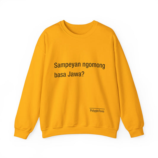 Do you speak Javanese?