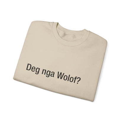 Deg nga Wolof?