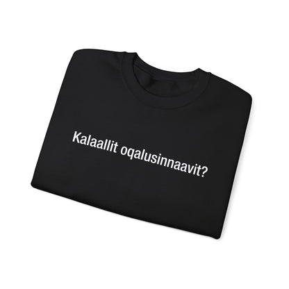 Kalaallit oqalusinnaavit? (Greenlandic)