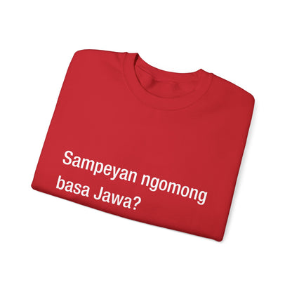 Do you speak Javanese?