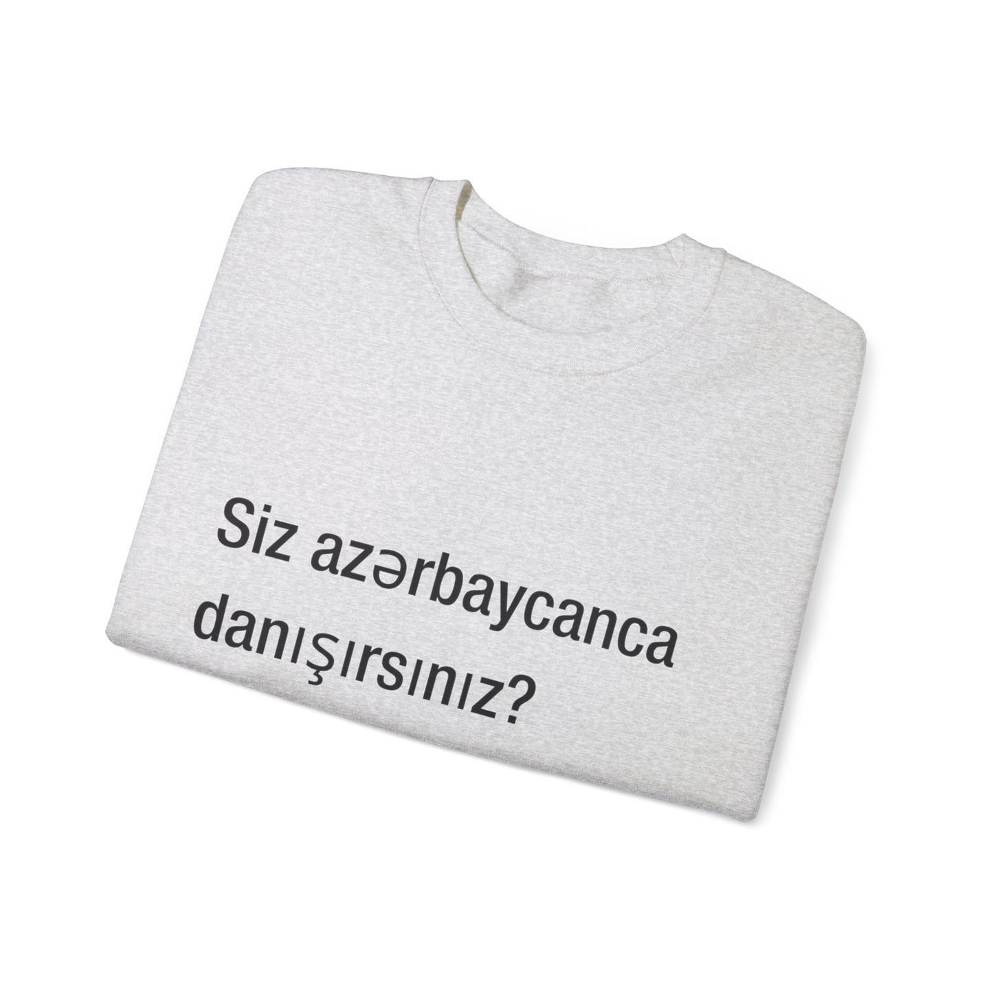 Siz azərbaycanca danışırsınız? (Azerbaijani)