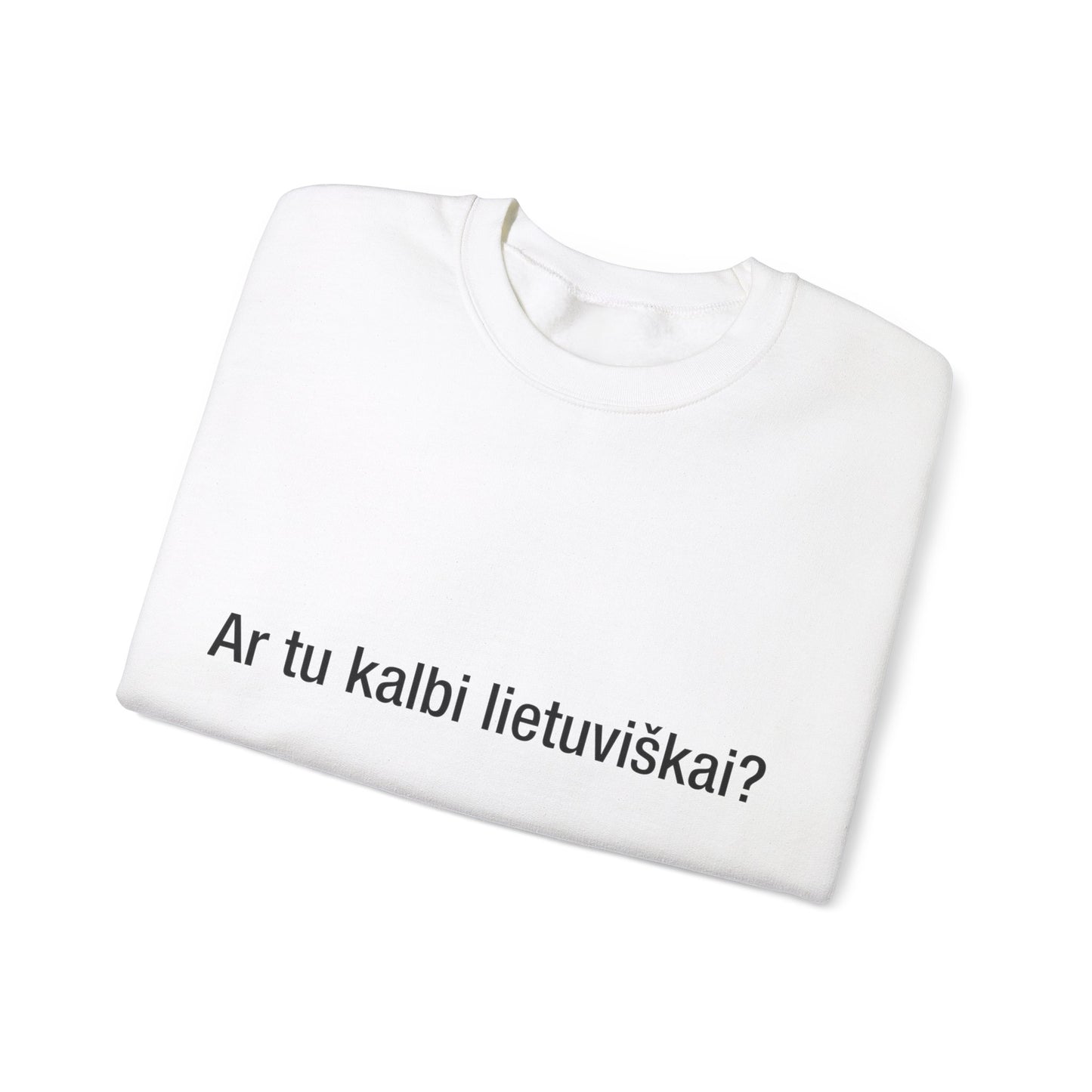 Ar tu kalbi lietuviškai? (Lithuanian)