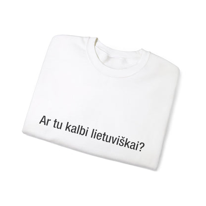 Ar tu kalbi lietuviškai? (Lithuanian)