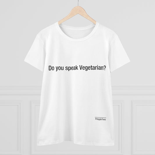 Do you speak Vegetarian?