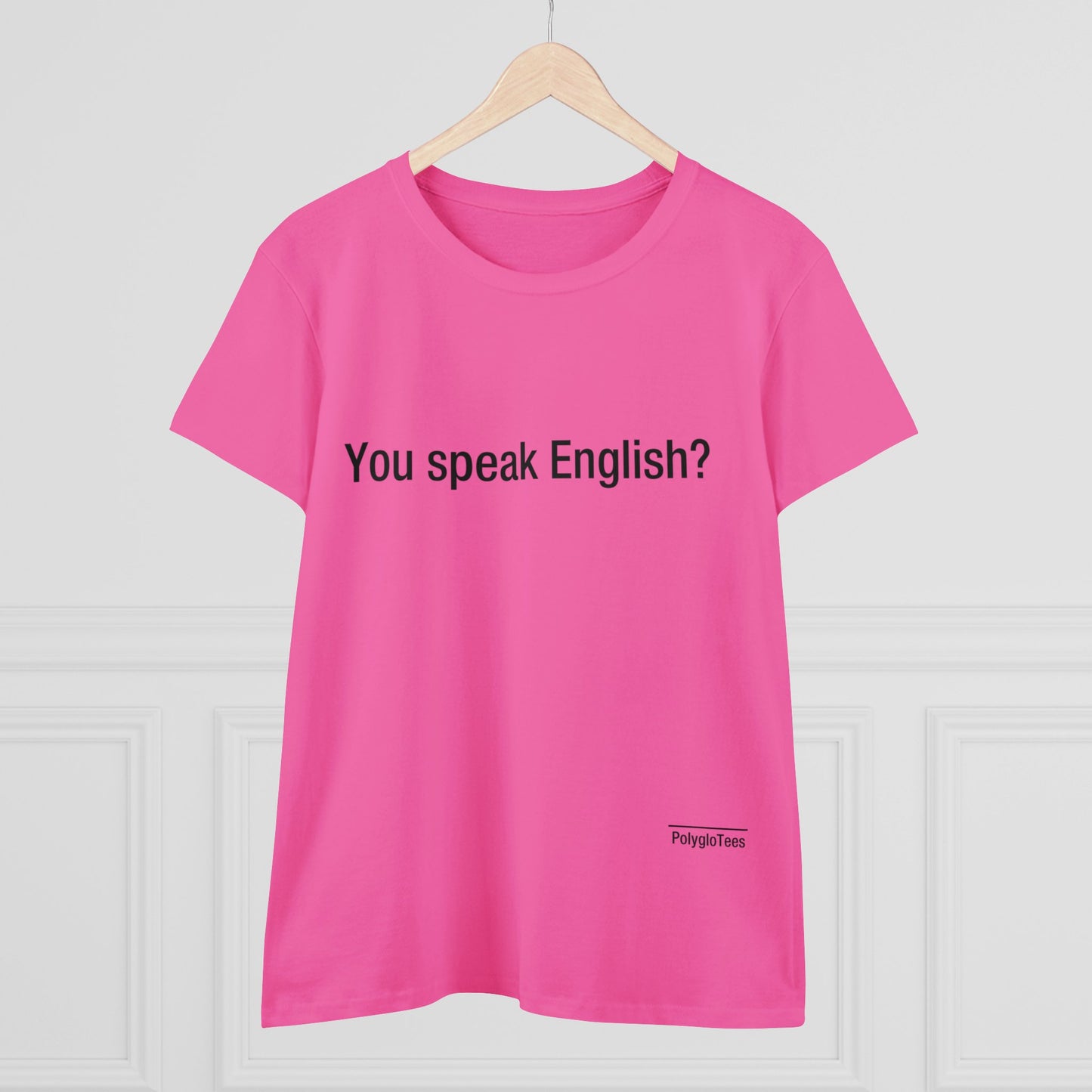 You speak English?