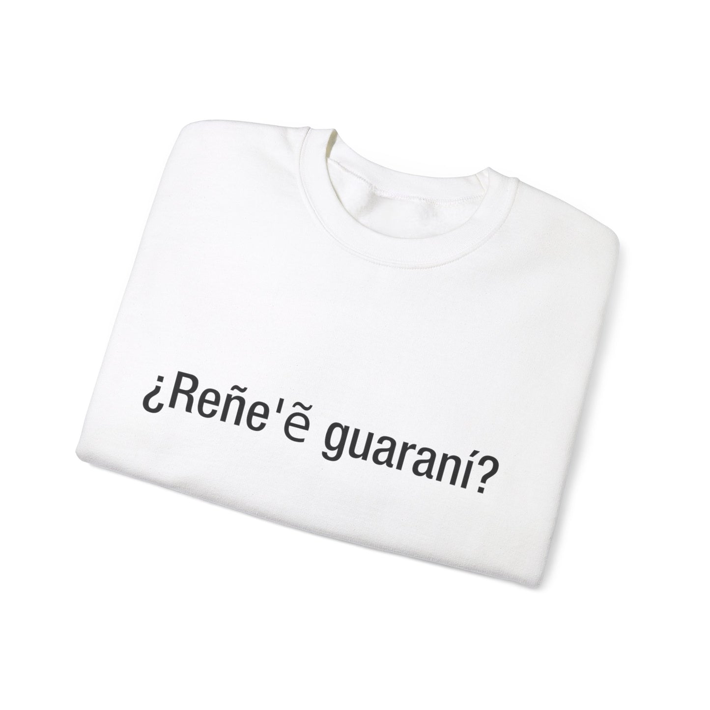 ¿Reñe'ẽ guaraní?