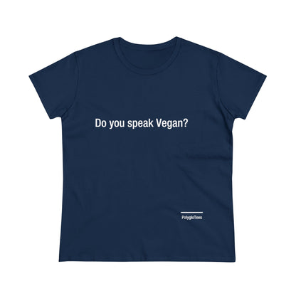 Do you speak Vegan?