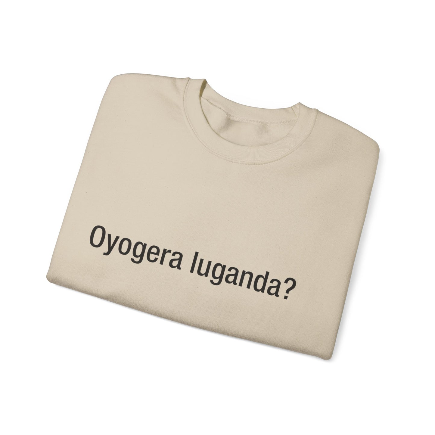 Oyogera luganda? (Luganda)