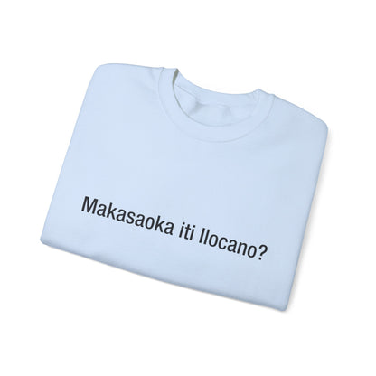 Makasaoka iti Ilocano? (Ilocano)