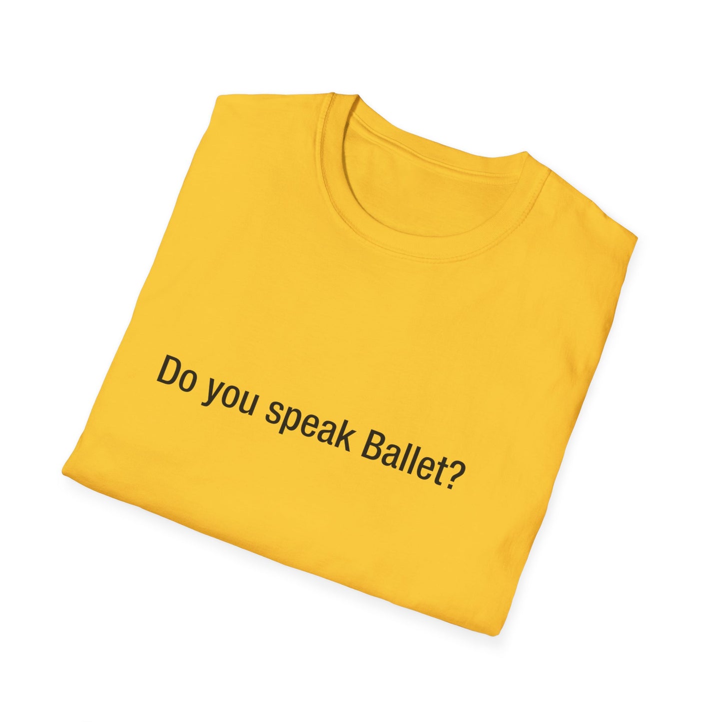 Do you speak Ballet?