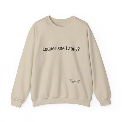 Loquerisne Latine? (Latin)