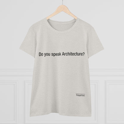 Do you speak Architecture?