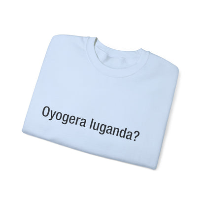 Oyogera luganda? (Luganda)