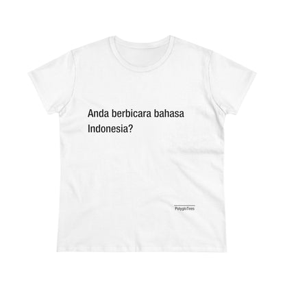 Do you speak Indonesian?