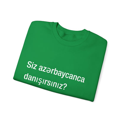 Siz azərbaycanca danışırsınız? (Azerbaijani)