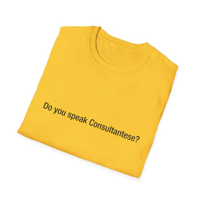 Do you speak Consultantese?