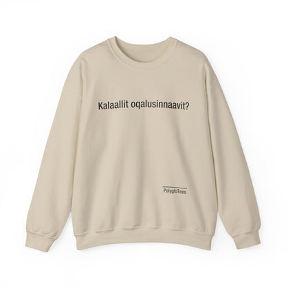 Kalaallit oqalusinnaavit? (Greenlandic)