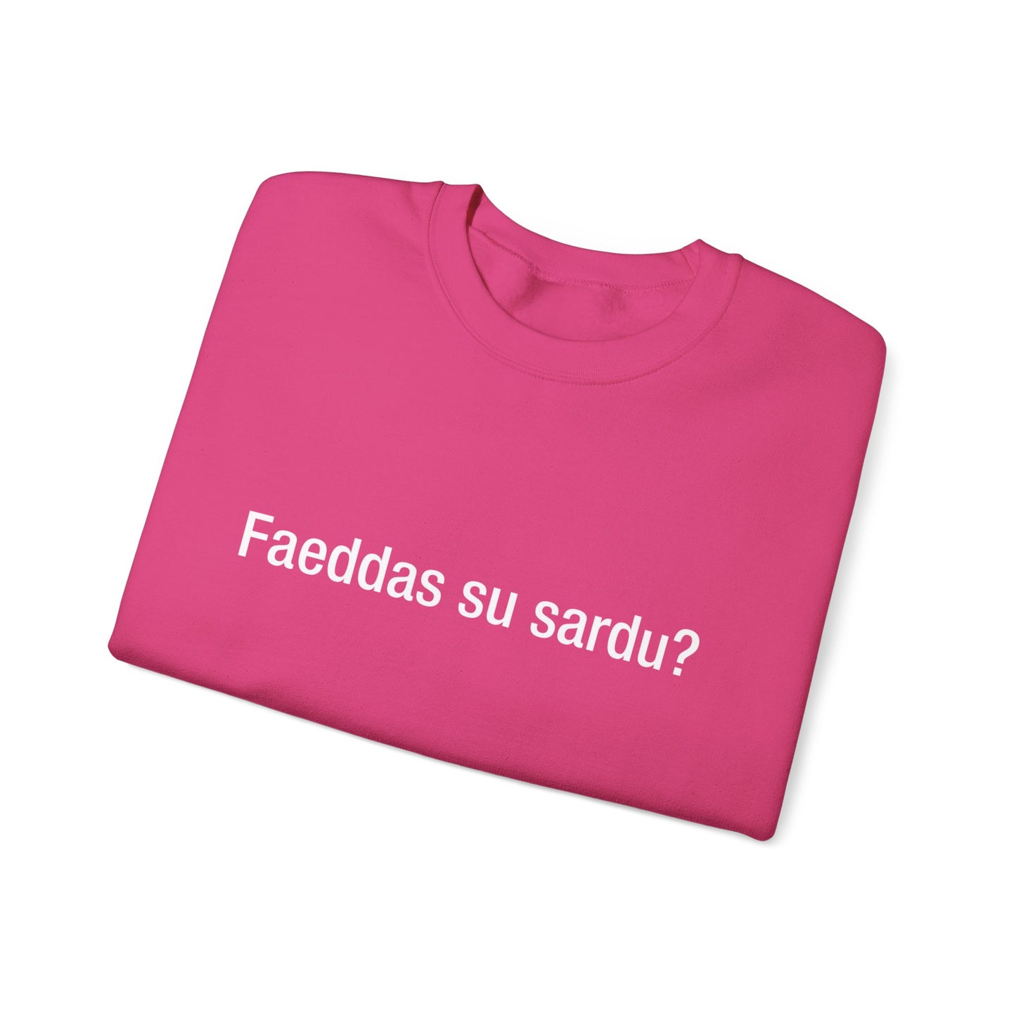 Faeddas su sardu? (Sardinian)