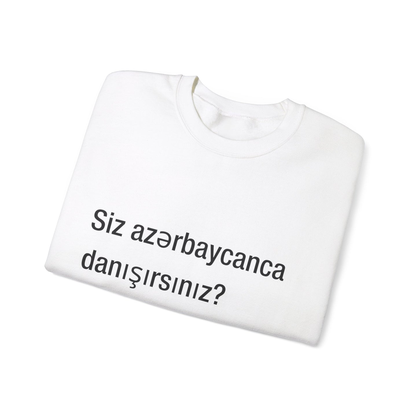 Siz azərbaycanca danışırsınız? (Azerbaijani)