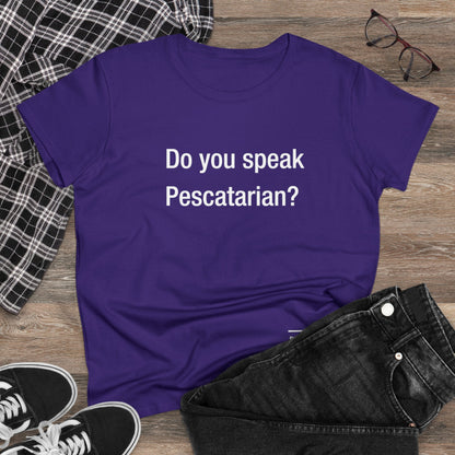 Do you speak Pescatarian?