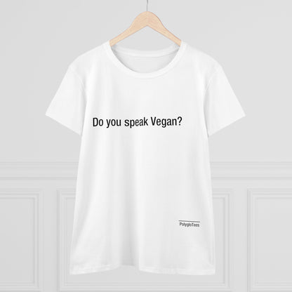 Do you speak Vegan?