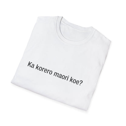 Do you speak Maori?