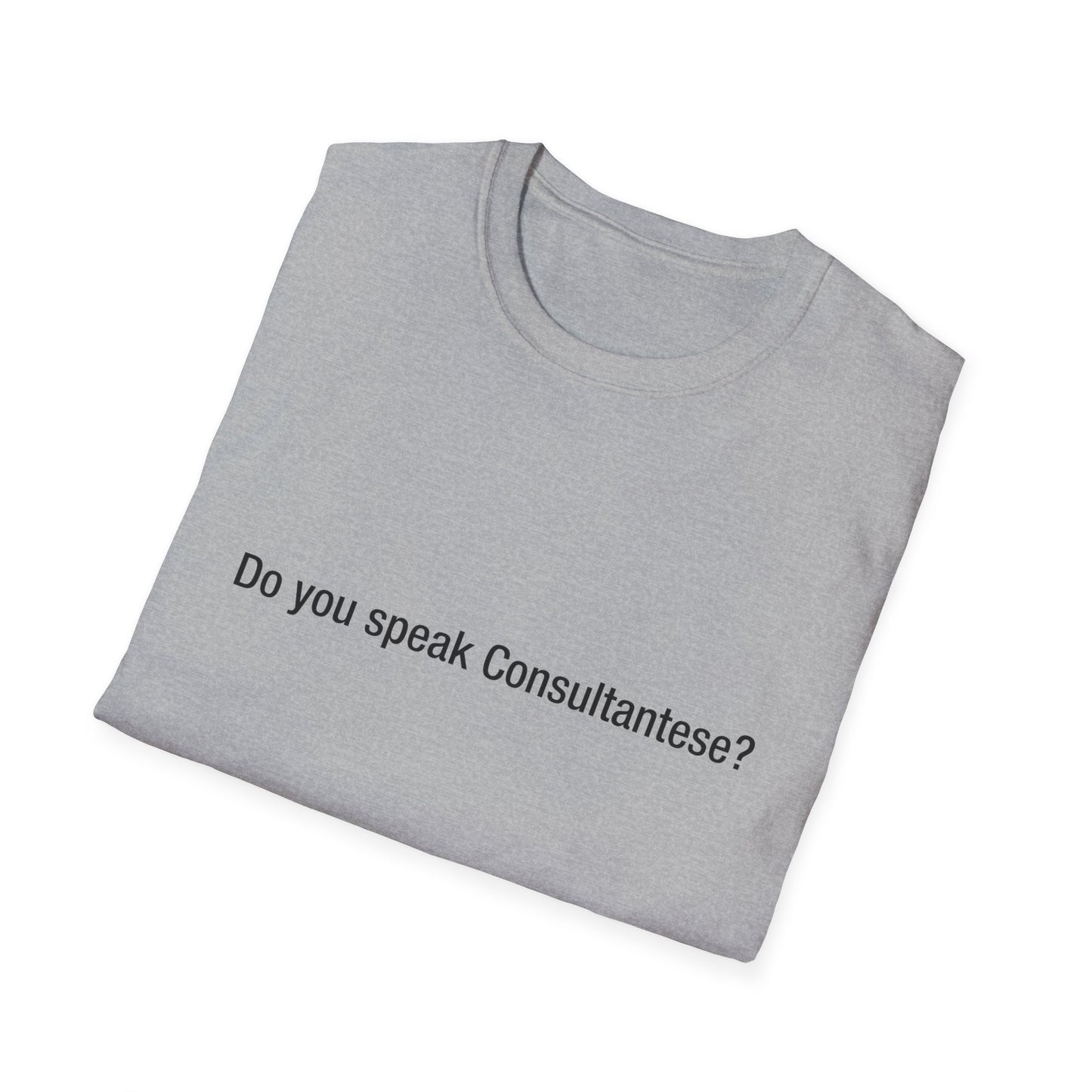 Do you speak Consultantese?