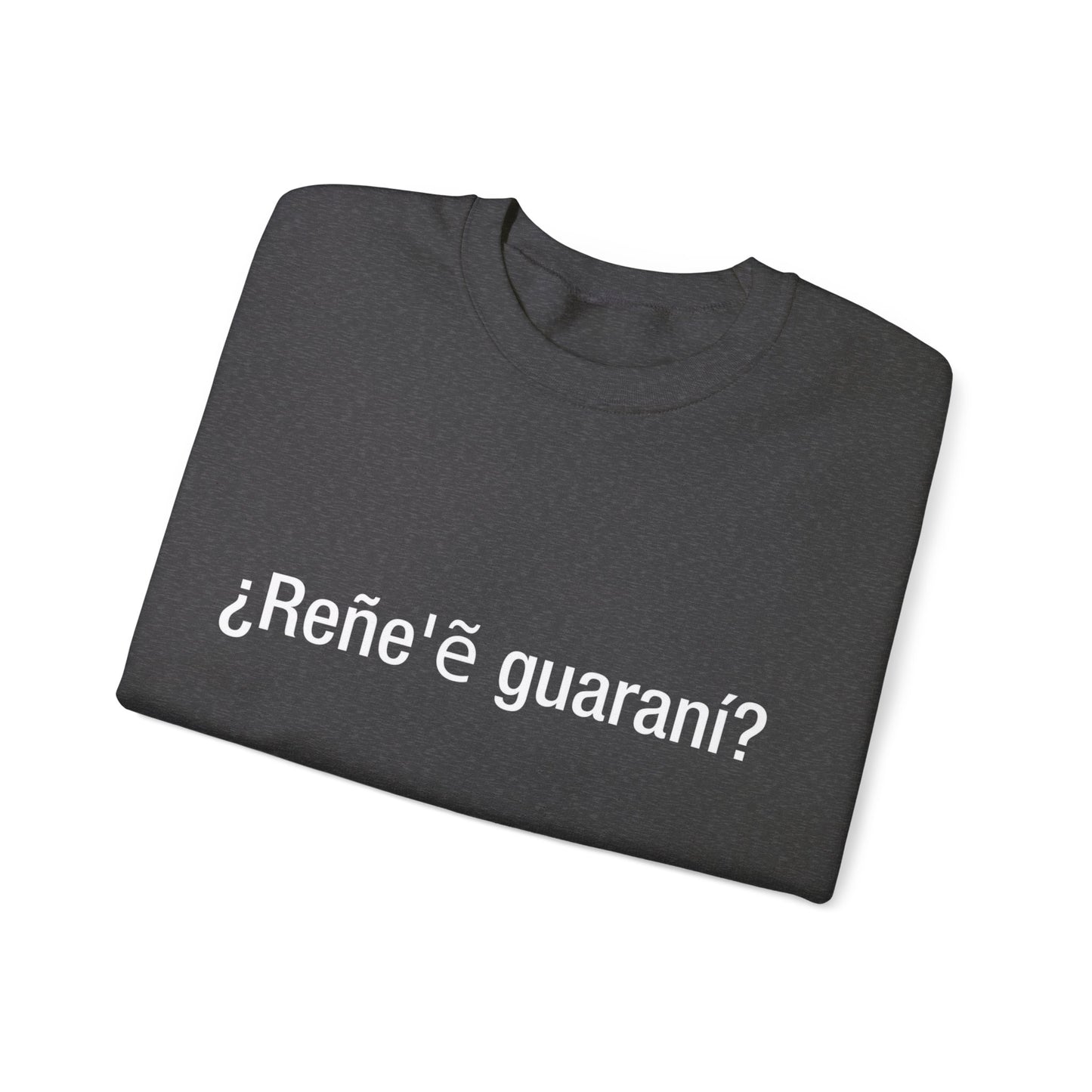 ¿Reñe'ẽ guaraní?