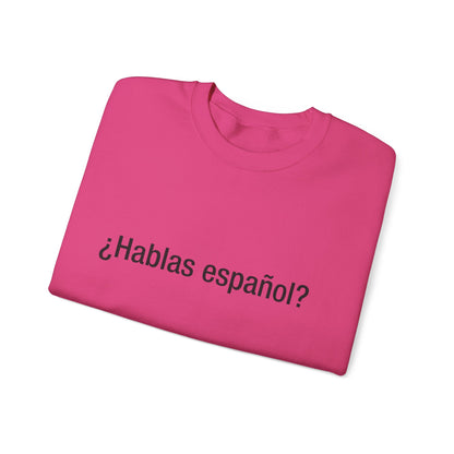 ¿Hablas español? (Spanish)