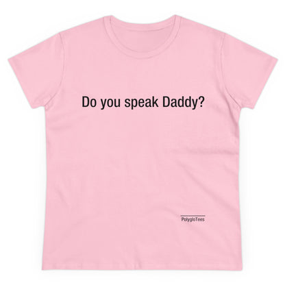 Do you speak Daddy?