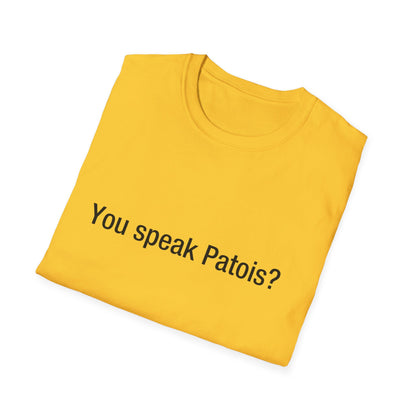 You speak Patois?