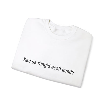 Kas sa räägid eesti keelt? (Estonian)