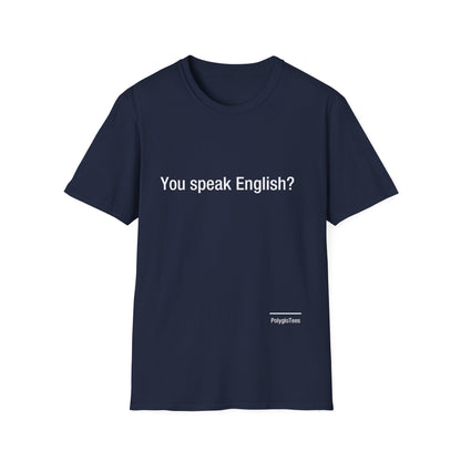 You speak English?