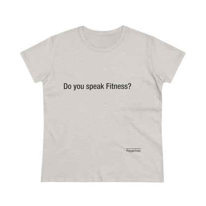 Do you speak Fitness?